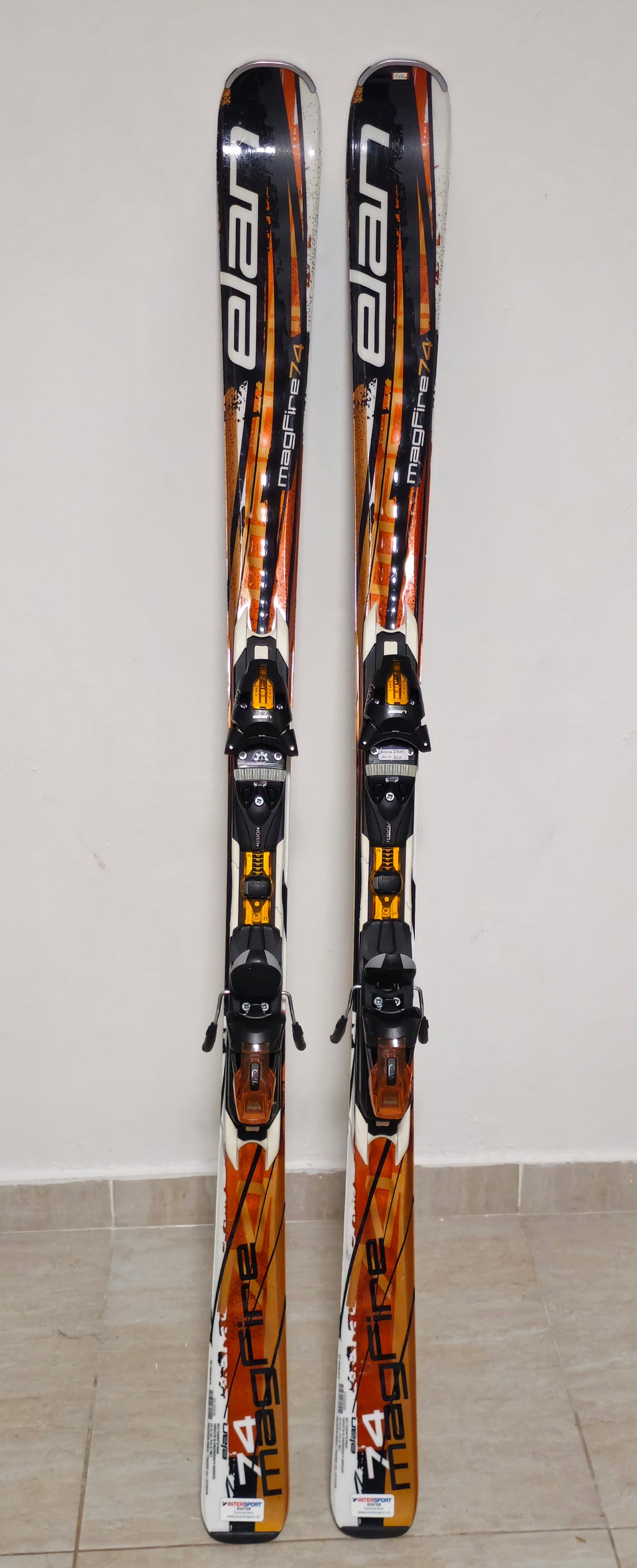 Schiuri All-Mountain Elan Magfire 74 Orange Fusion + Legături Elan