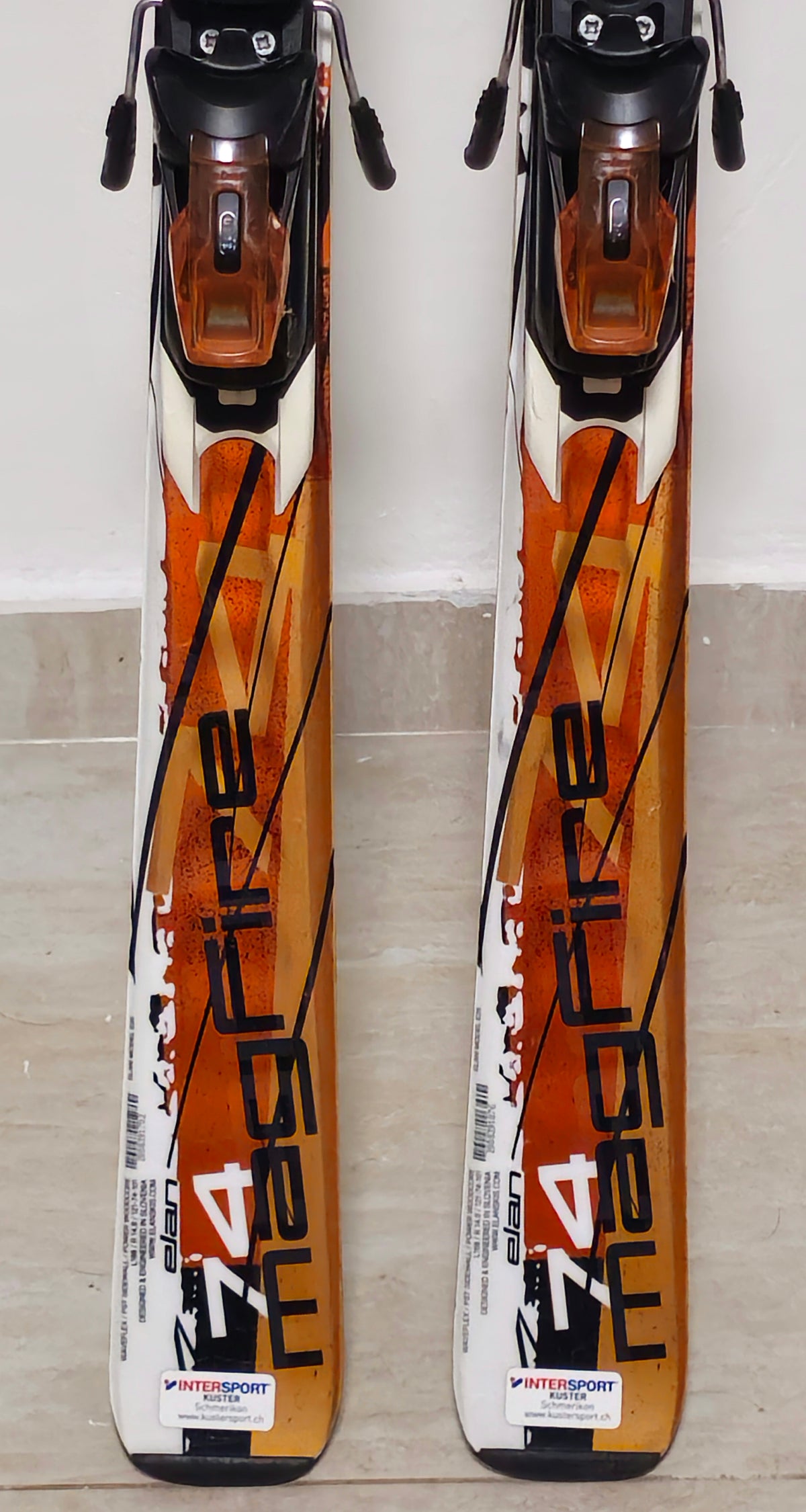 Schiuri All-Mountain Elan Magfire 74 Orange Fusion + Legături Elan