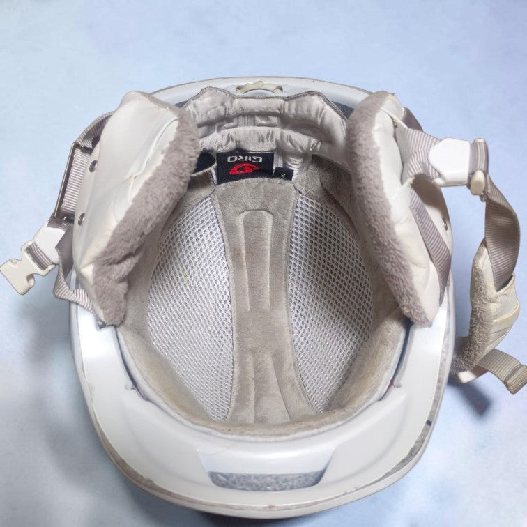 Cască de schi GIRO Sheer – Albă, mărimea S (52–55,5 cm)