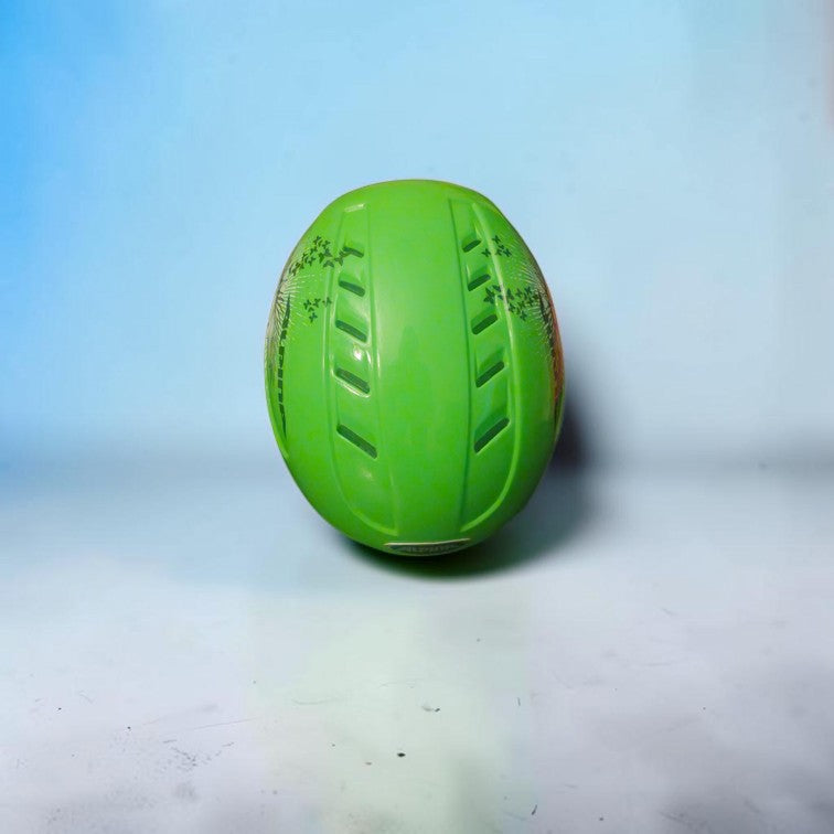 Cască ALPINA CARAT Junior – Verde fluorescent – 51–55 cm