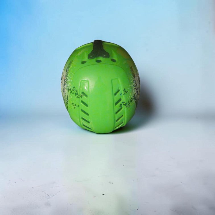 Cască ALPINA CARAT Junior – Verde fluorescent – 51–55 cm