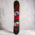 Snowboard SCOTT USA – 162 cm – Negru și roșu, cu legături incluse