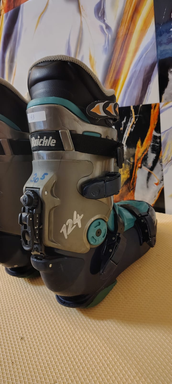 Clăpari Raichle 124 – Mărimea 43 (30.5 MP) – Cu opțiune Walk/Ski!