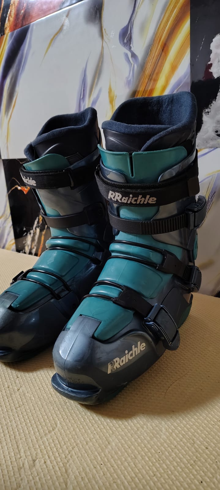 Clăpari Raichle 123 – Mărimea 44 – Cu sistem Walk/Ski!