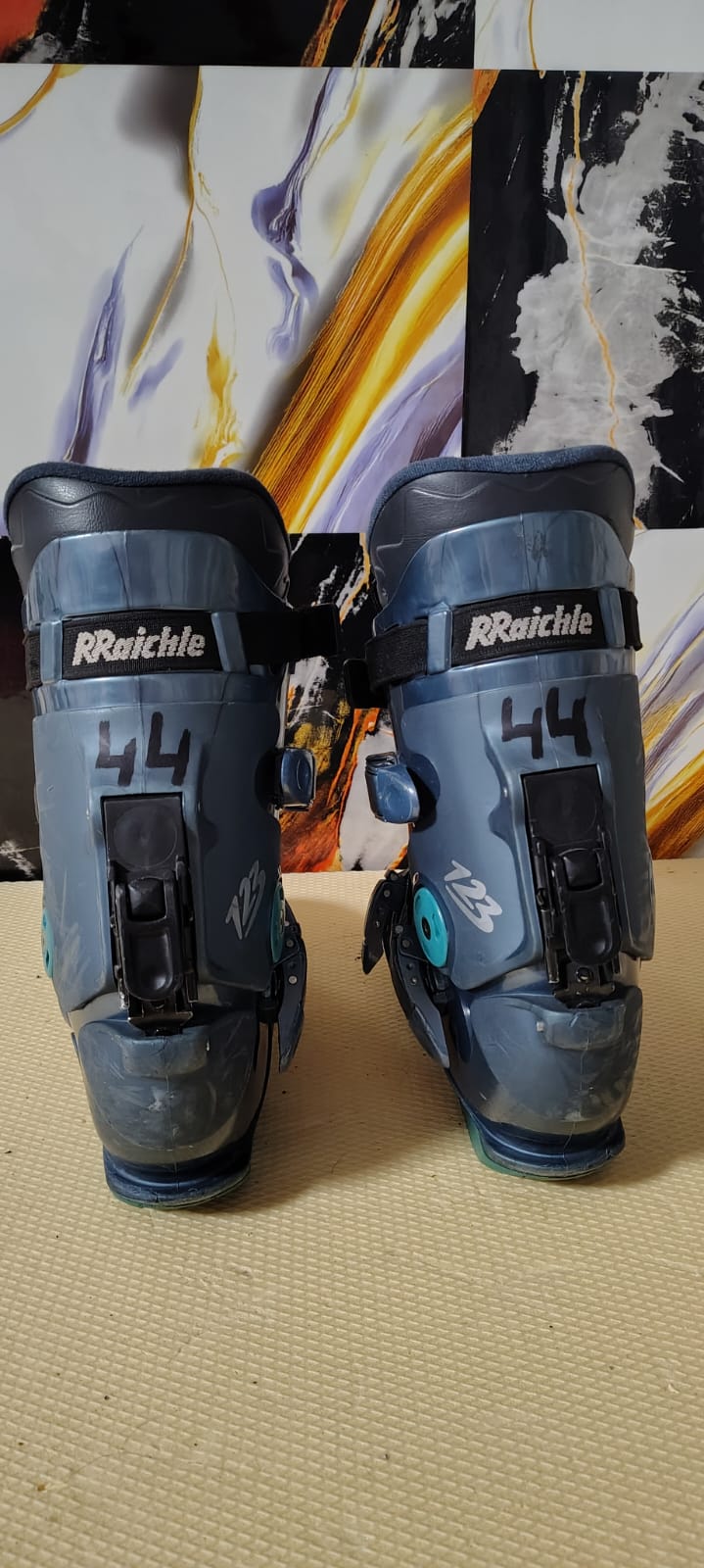 Clăpari Raichle 123 – Mărimea 44 – Cu sistem Walk/Ski!