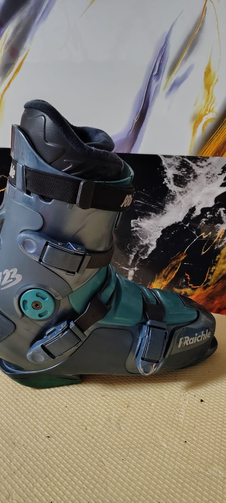 Clăpari Raichle 123 – Mărimea 44 – Cu sistem Walk/Ski!