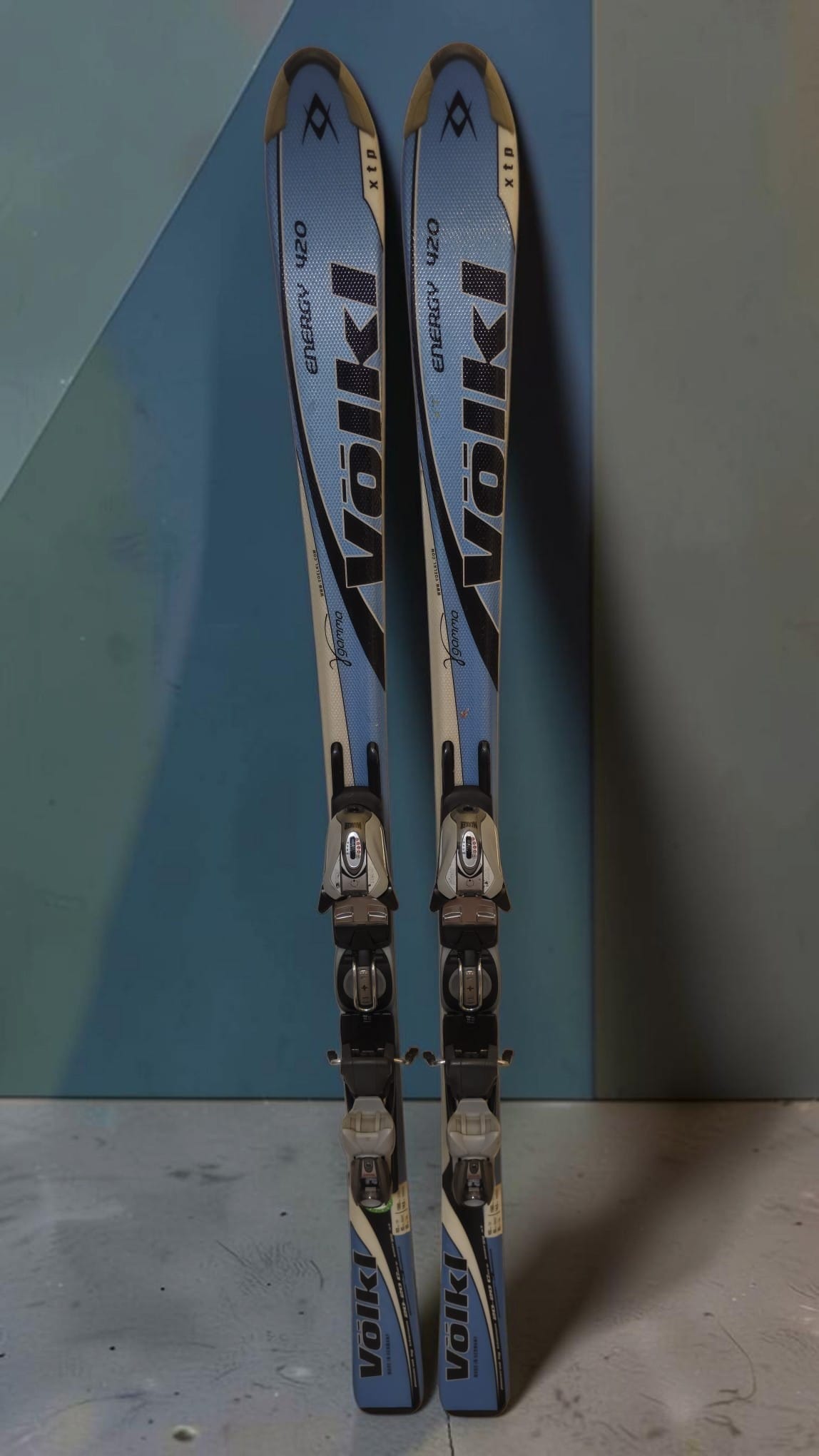 Schiuri Völkl Energy 420 – 156 cm – Legături Marker Import din Elveția | Second-hand