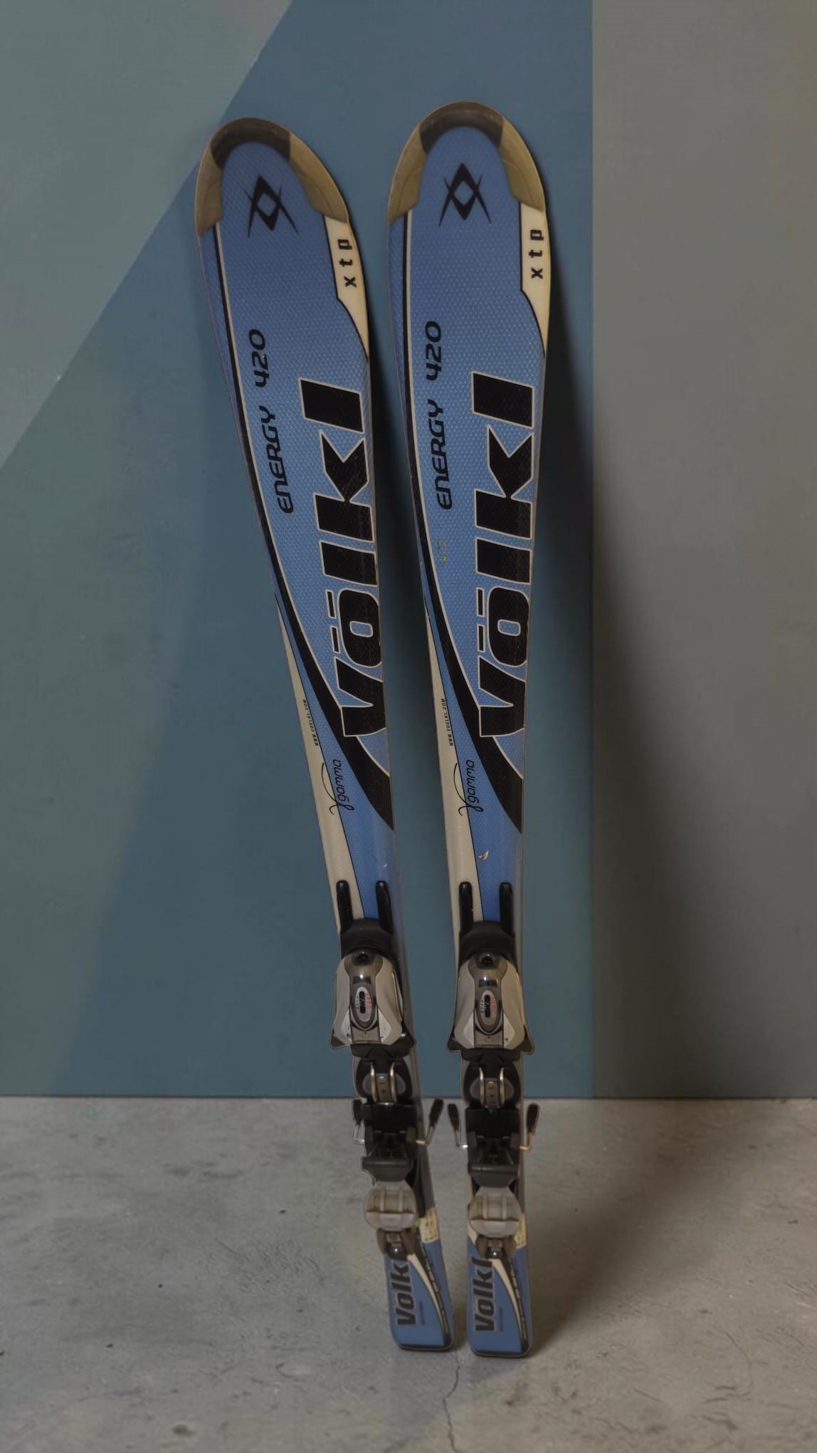 Schiuri Völkl Energy 420 – 156 cm – Legături Marker Import din Elveția | Second-hand