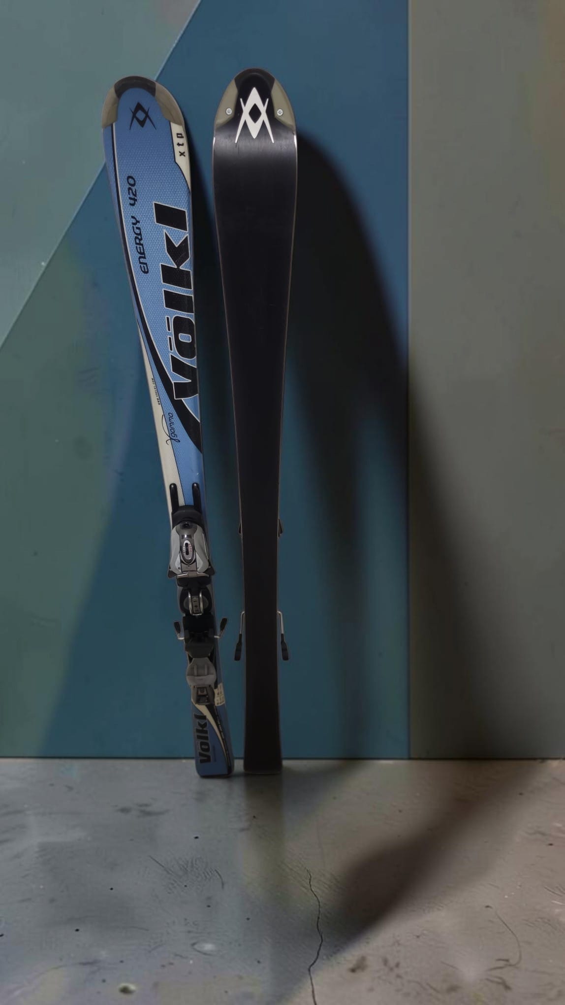 Schiuri Völkl Energy 420 – 156 cm – Legături Marker Import din Elveția | Second-hand