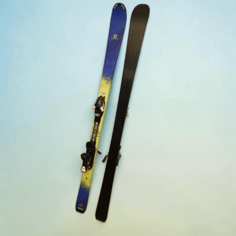 Schiuri Salomon – 150 cm, cu legături