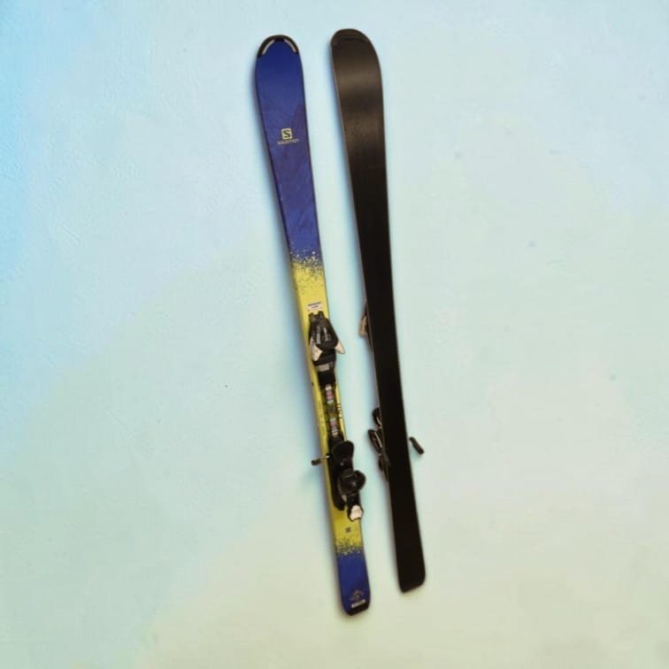 Schiuri Salomon – 150 cm, cu legături