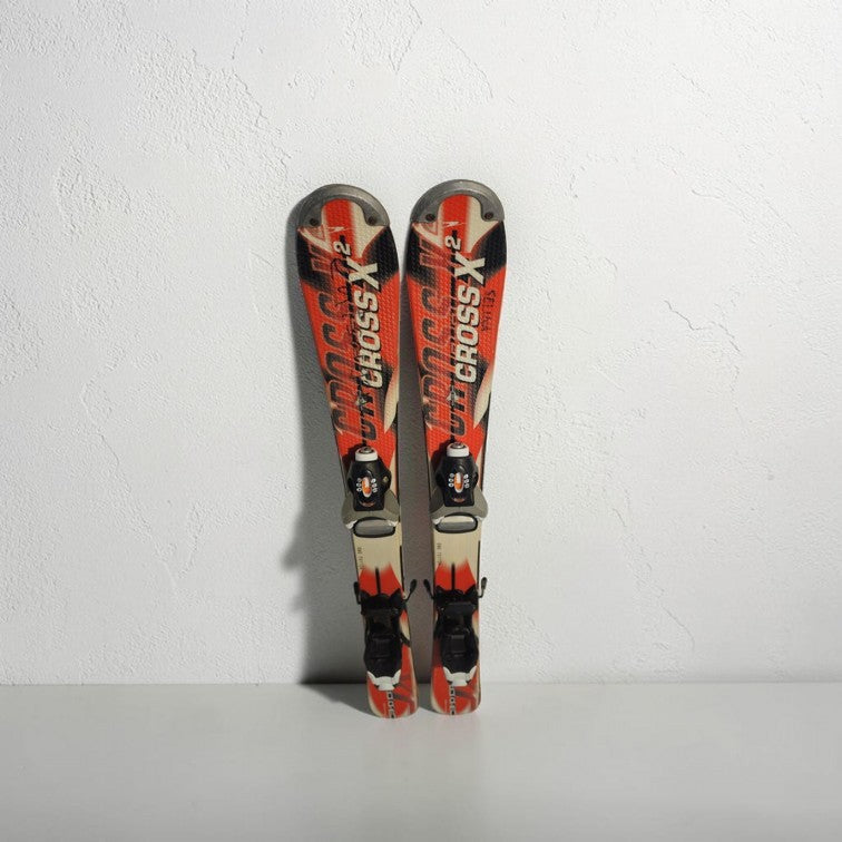Schiuri copii VOLANT Cross X2 – 100 cm, cu legături