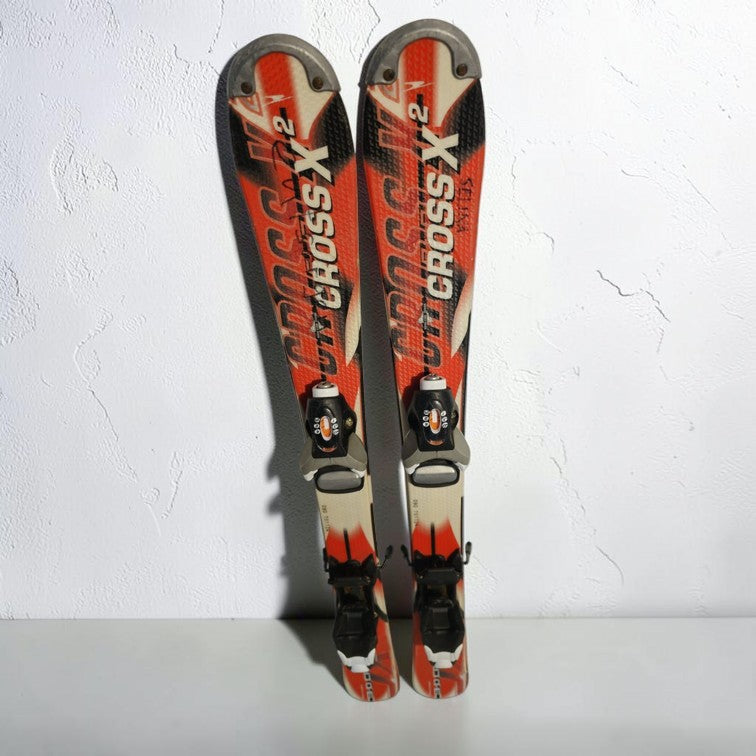Schiuri copii VOLANT Cross X2 – 100 cm, cu legături